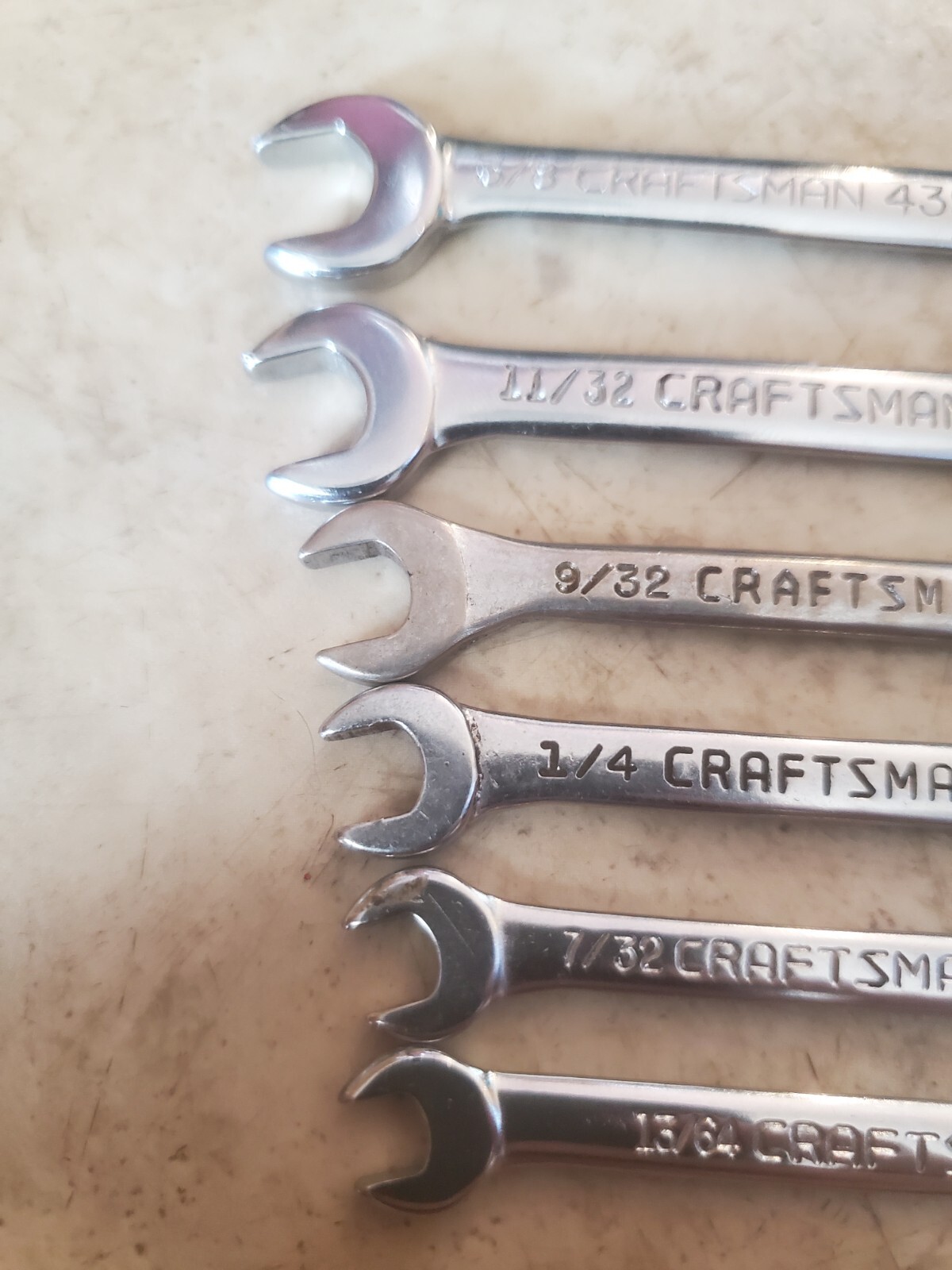 CRAFTSMAN Ignition Wrench Set Of 6 7/16″- 13/64″