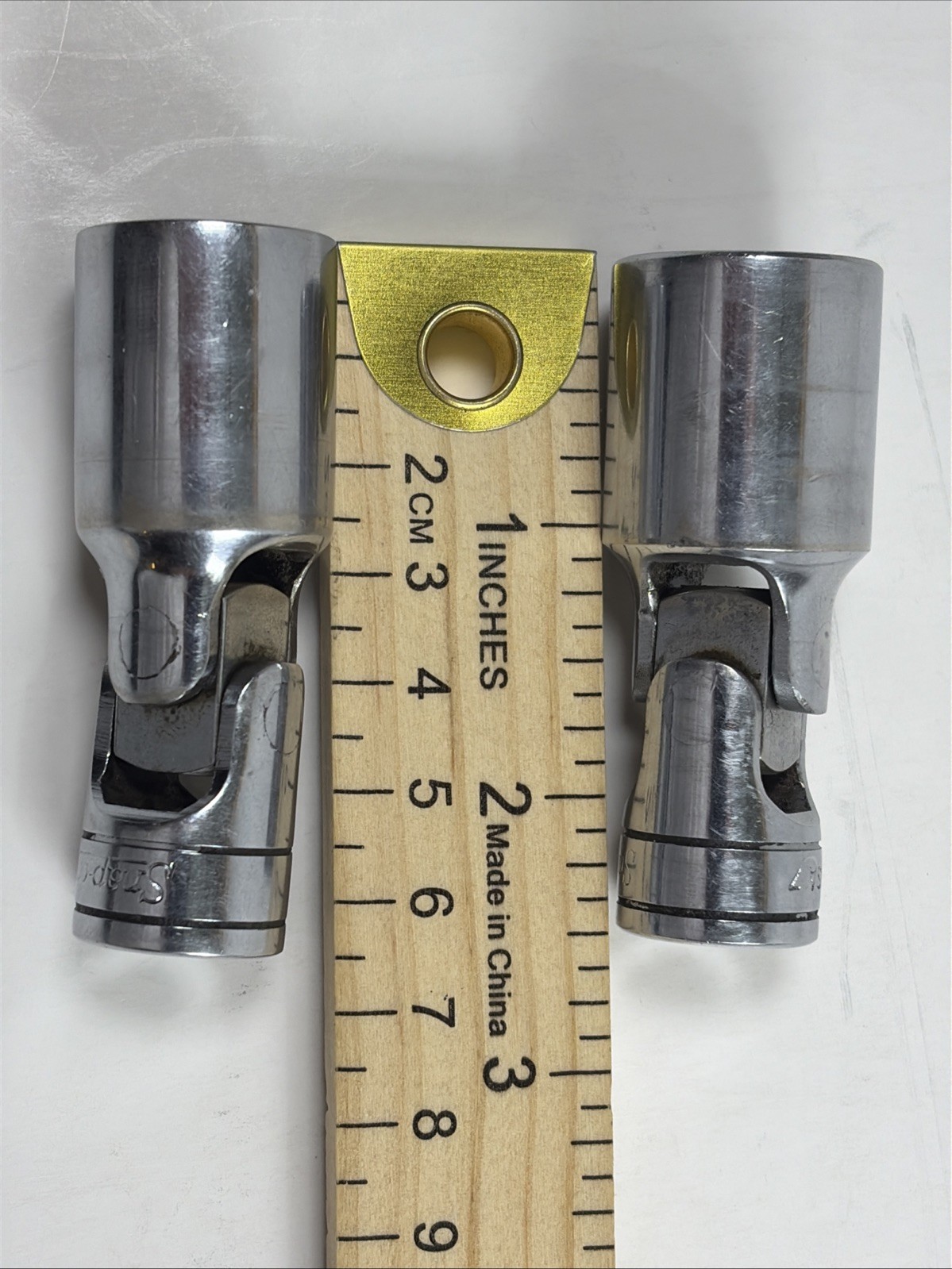 Snap-on FS24 & FS 22 Swivel Sockets 3/8″ Drive 6 Pt Universal Chrome