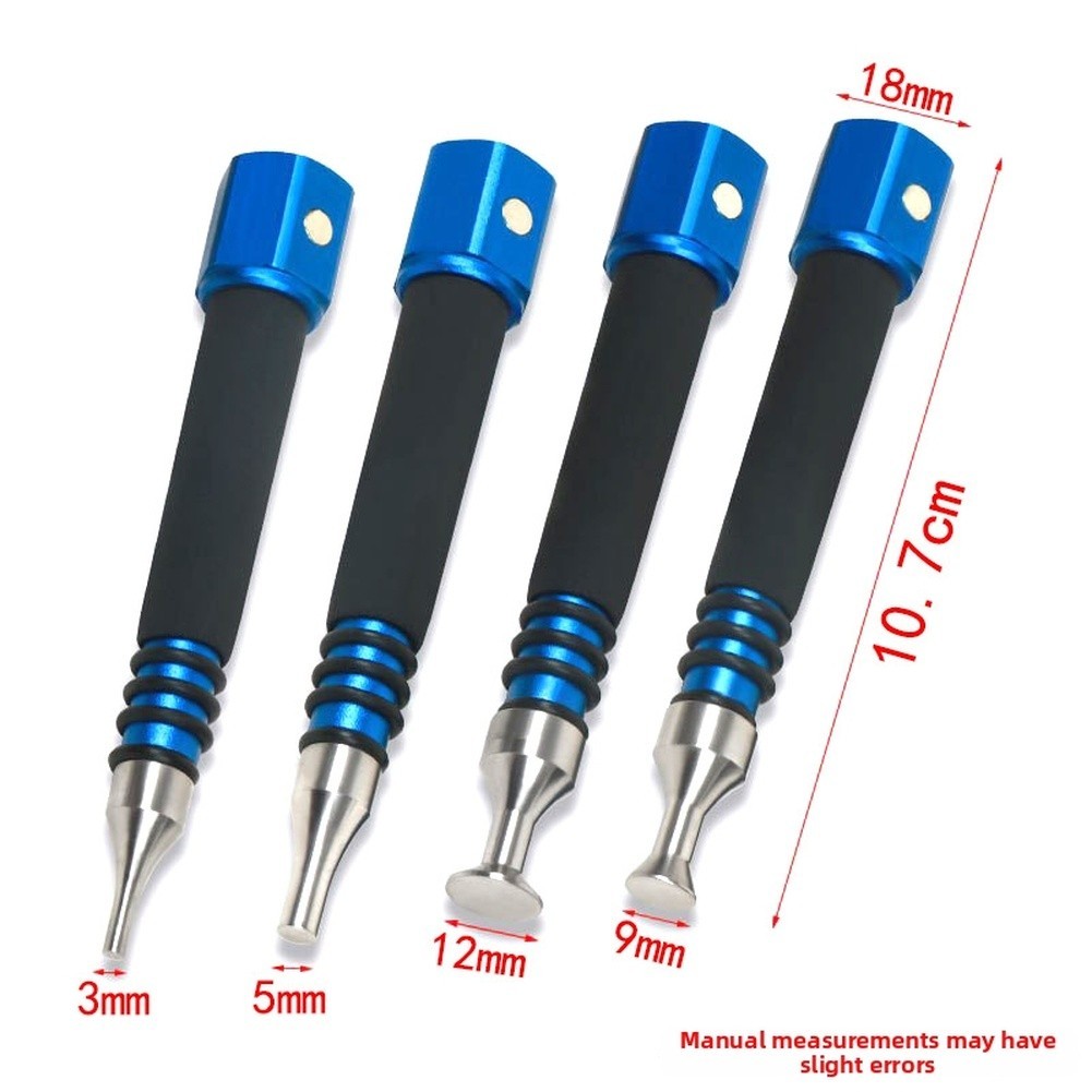 Dent Removal Tool for Auto Body Repair Featuring Magnetic Tip and M8 Thread
