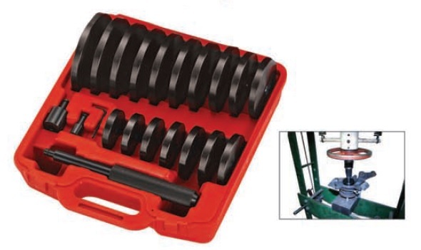 JTC EXTRA LARGE CUSTOM BUILT BUSH / BEARING / SEAL DRIVER SET, JTC Tools # 4855
