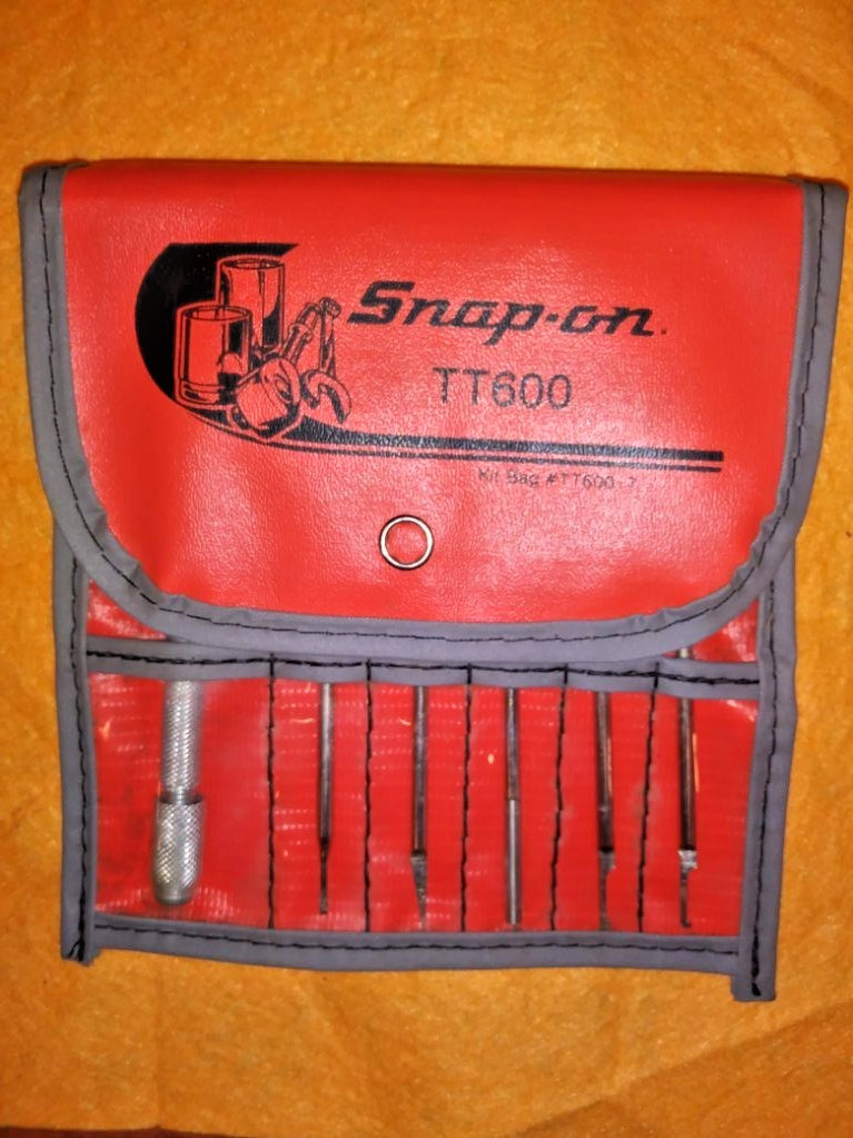SNAP ON TT600 ELECTRIC WIRE 6 PC. DISCONNECT TOOL KIT WITH POUCH NEW