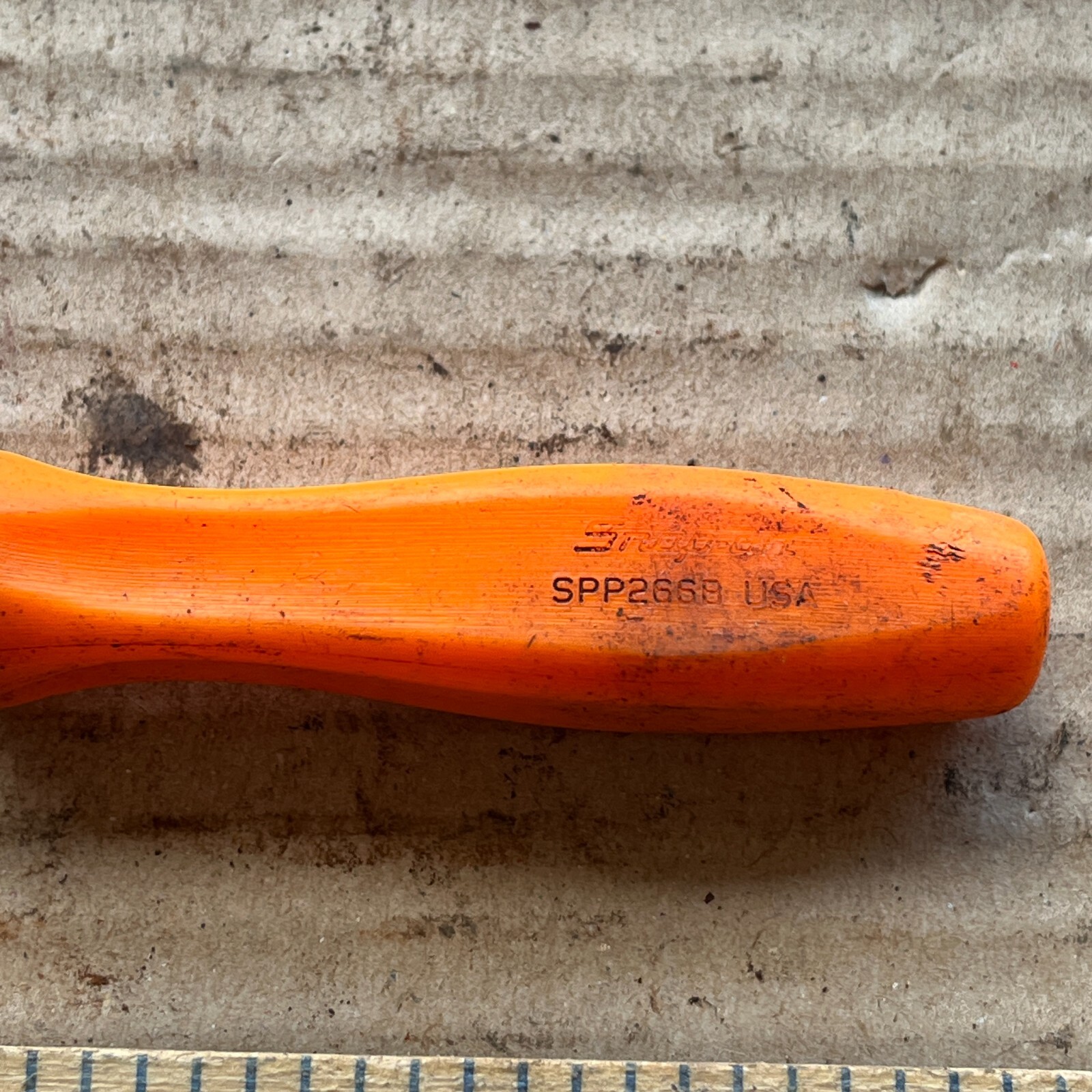 Snap On SPP266B Phillips Screwdriver ORANGE Hard Handle USA 4.5″ – a