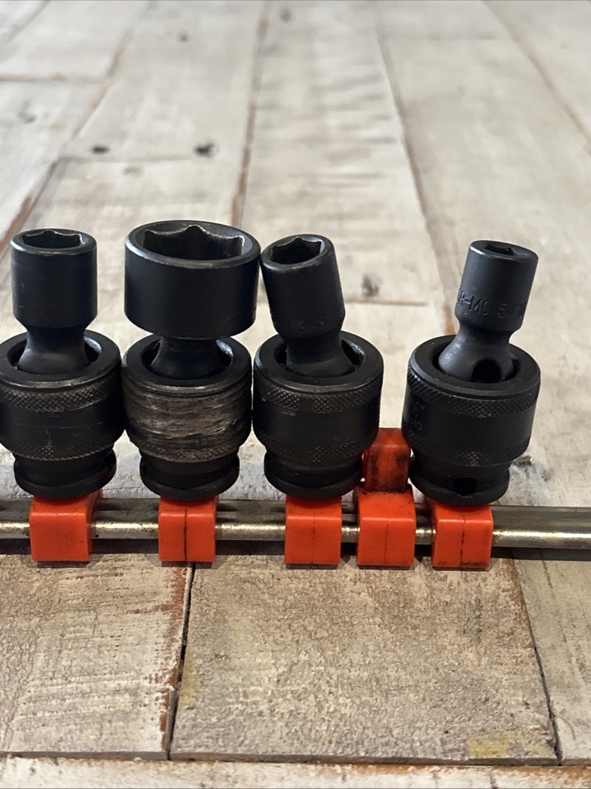 T&E Tools Swivel Sockets 3/8″ Drive – Good Condition