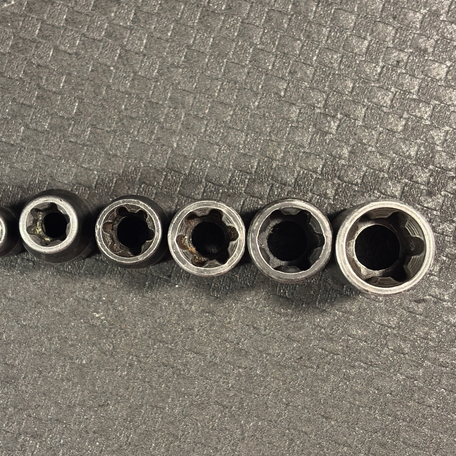 9 Snap-On Impact Socket 1/4”-3/8″ Drive E5 6 7 8 &E10 12 14 16 18 Shallow E TORX