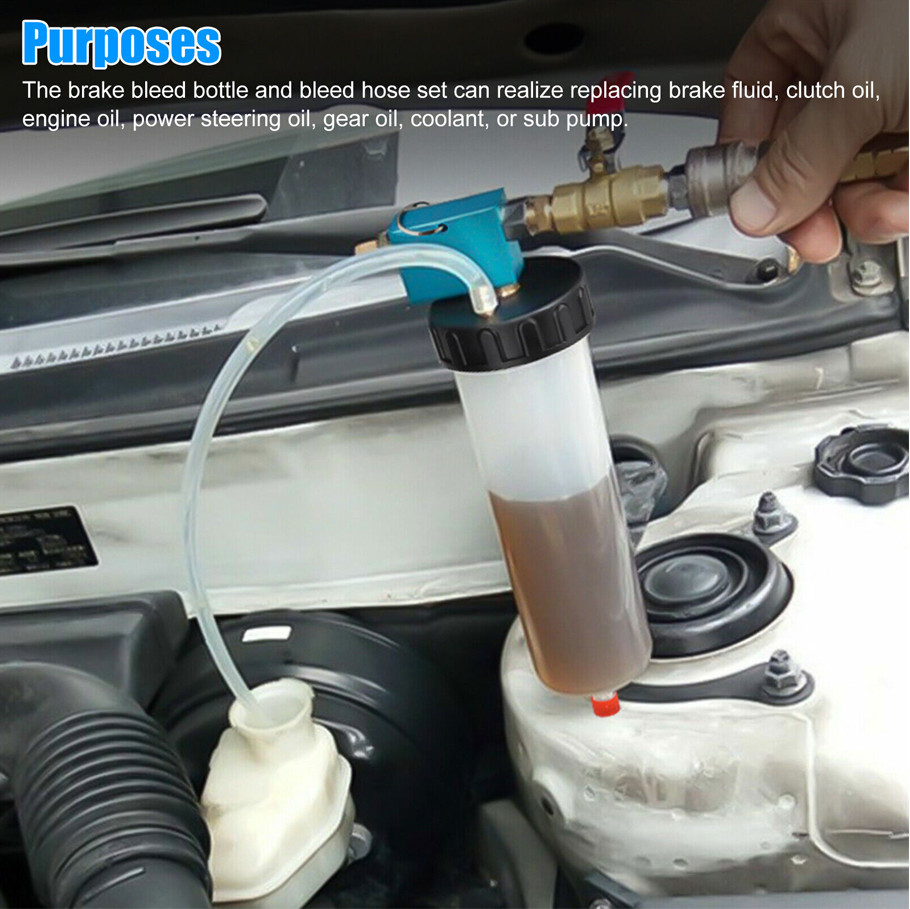 1*Car Brake Fluid Oil Change Replacement Tool Pneumatic Vacuum Bleeder Extractor