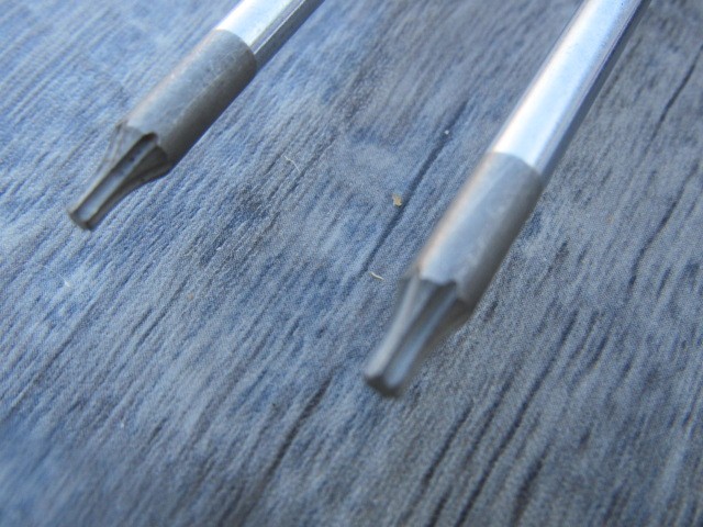 SNAP ON SGDTX40 RED BLACK MINI HANDLE TORX SCREWDRIVER T8 T10 T15 T20 SGTX 40