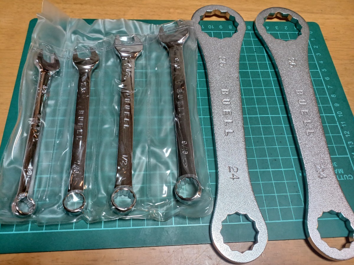 Buell Genuine Motorcycle Tool Kit with Tool Bag Wrench Set