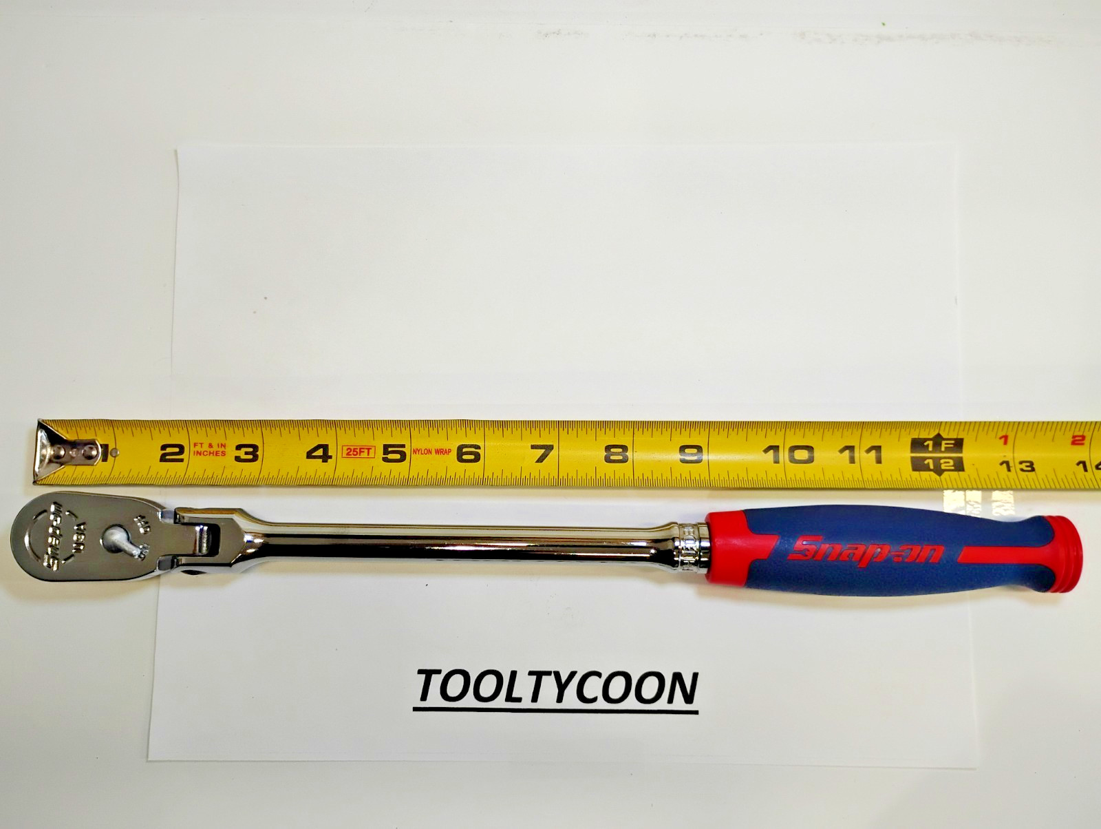 Snap-on Tools USA NEW ANNIVERSARY 3/8″ Hard Grip Flex Head Ratchet FHLFD80AAM