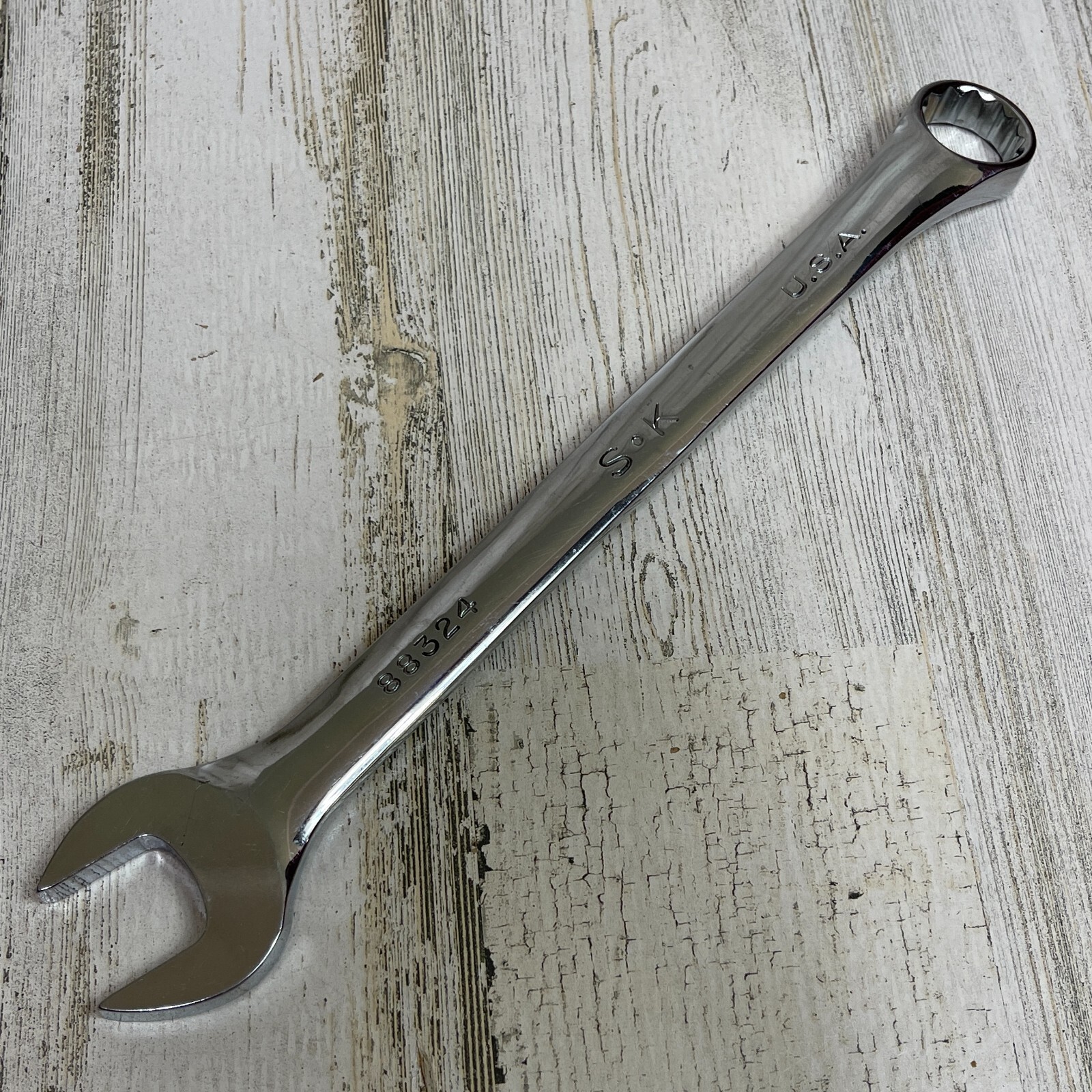 SK Metric Combination Regular Full Polish 12 Pt Wrench 24mm 88324