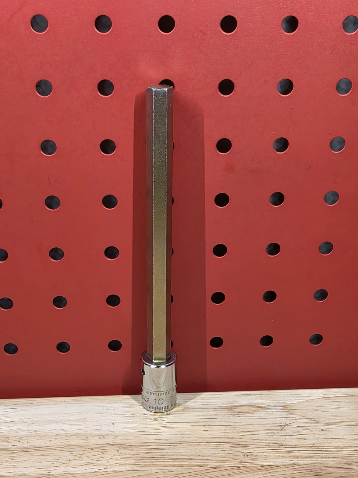 Snap-on Tools FAML10 10mm NICE 3/8″ Drive LONG Length Hex Allen Bit Socket USA