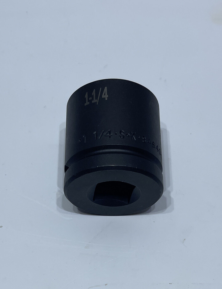 SK Hand Tool 1-1/4in 6 Point 3/4in Drive Standard Impact Socket 84640 USA