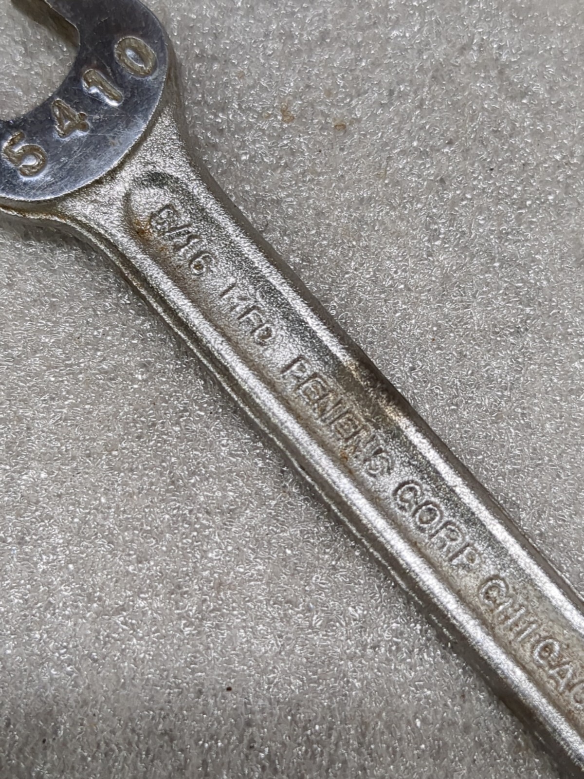 Vintage Penens 1/4” x 5/16” Open-End Wrench No. 5410