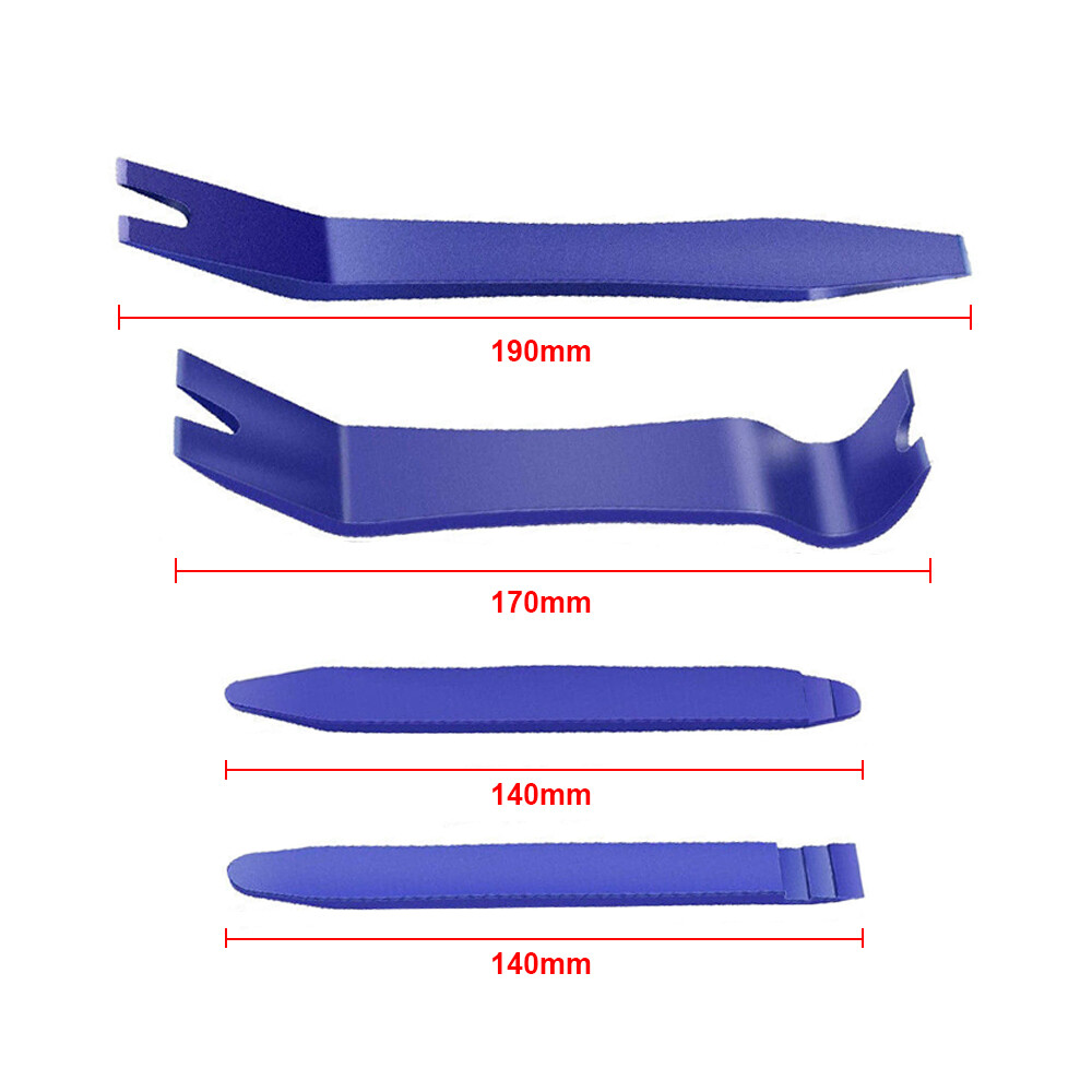Car Door Trim Removal Tool Pry Panel Dash Radio Body Clip Installer Kit set US