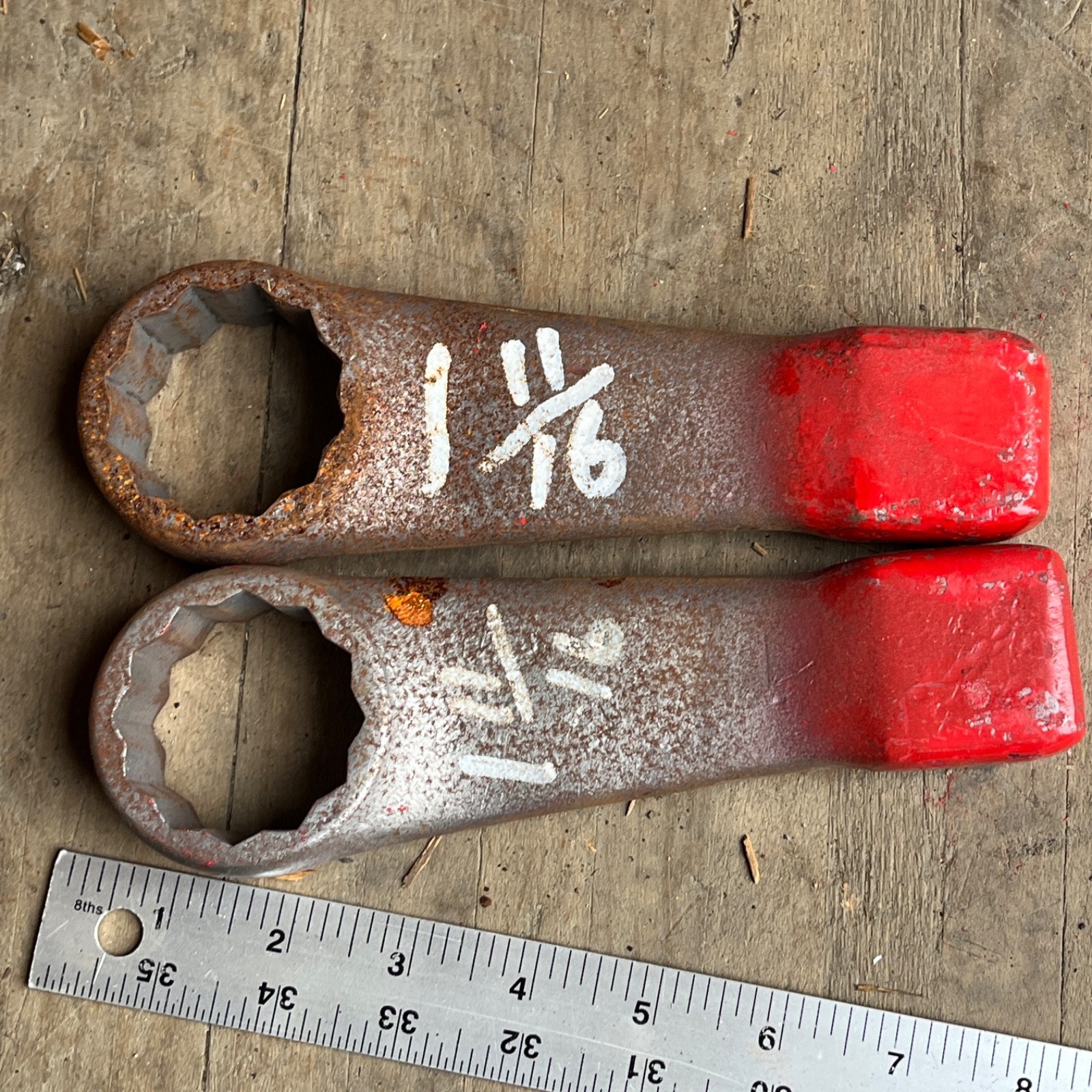 Blue Point DX154 1-11/16” Flat Striker Wrench Slugger Slugging Striking 12pt -2
