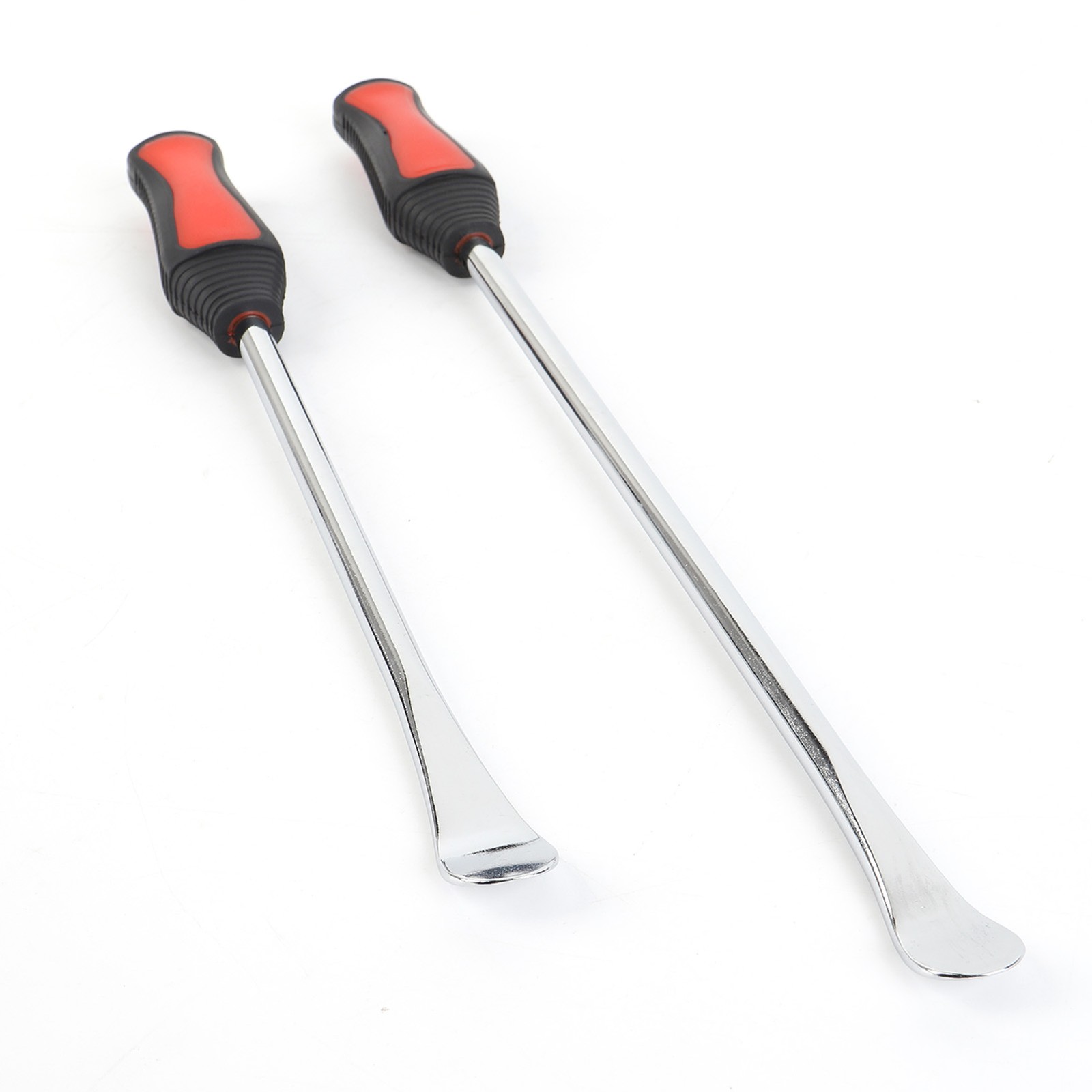 Car 2pcs Tire Spoons 11.81in 14.57in Carbon Steel Ergonomic Handle Motorcycle