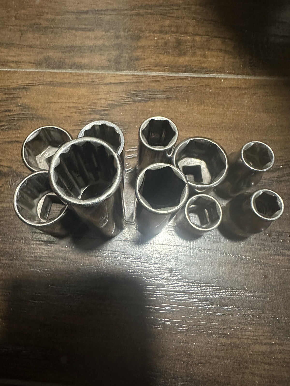 Craftsman assorted sockets total 10