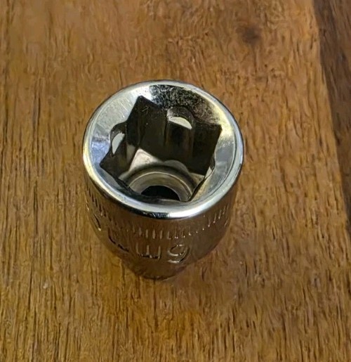 Craftsman 6mm Socket 6 Point 3/8″ Drive S-AF 43516