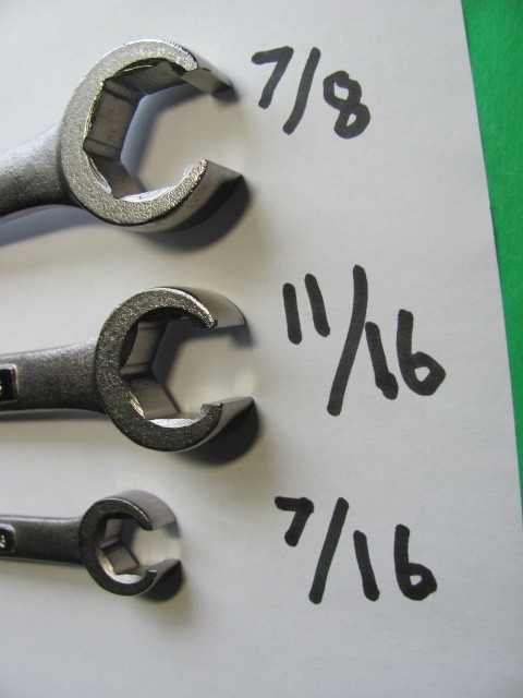 Craftsman USA SAE Flare Nut/Line Wrench Set