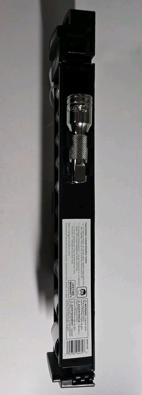 DieHard DH50104 12 pc 1/2″ Drive Ratchet 6-Point SAE Standard Socket Set