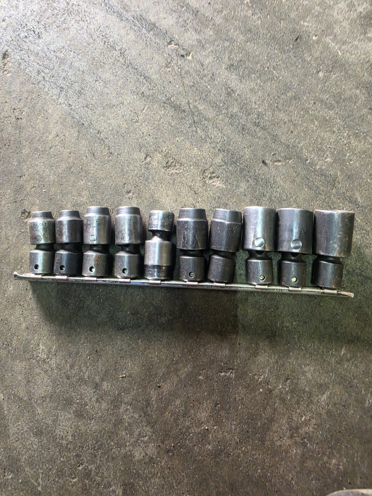 Cornwell Metric Swivel Sockets 10mm-19mm