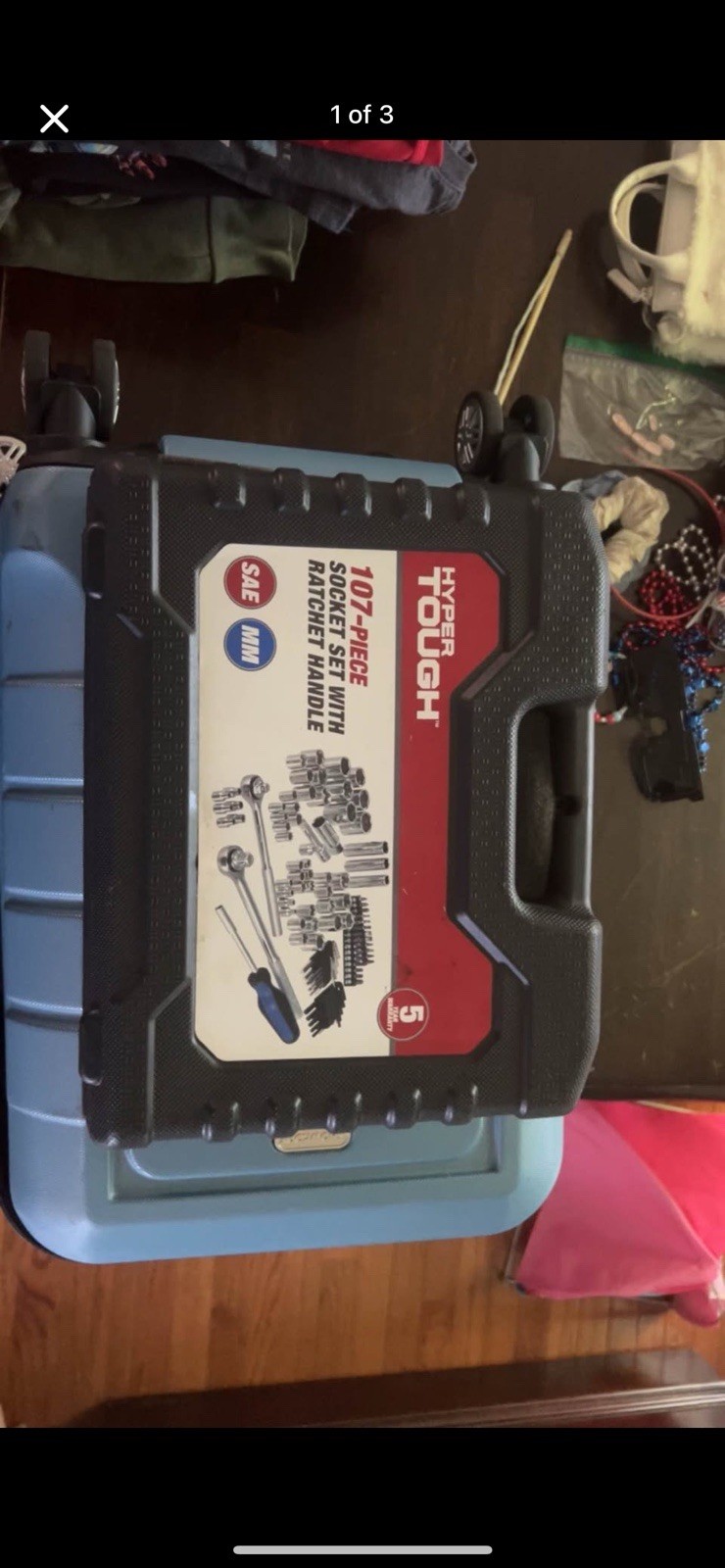 107 Pc Socket Set SAE & Metric