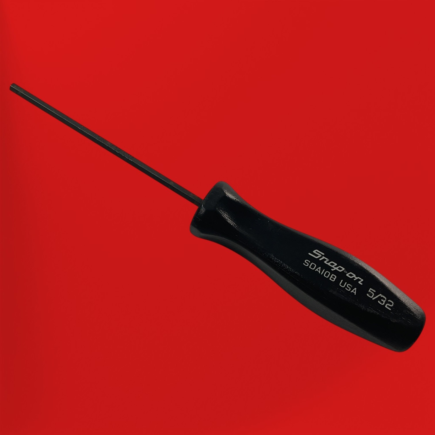 Snap-on Hex Driver 5/32″ SDA10B Sold As Pictured Mechanic Tool USA Black Handle