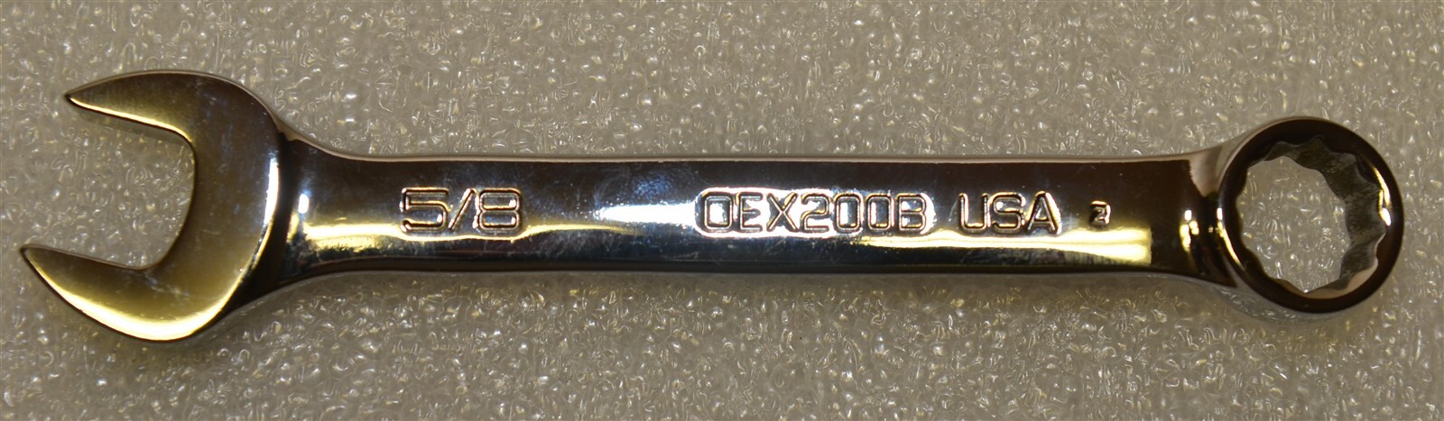 «NEW» Snap-on Tools OEX200B 5/8″ Short Combination Open & Hex Wrench Never Used