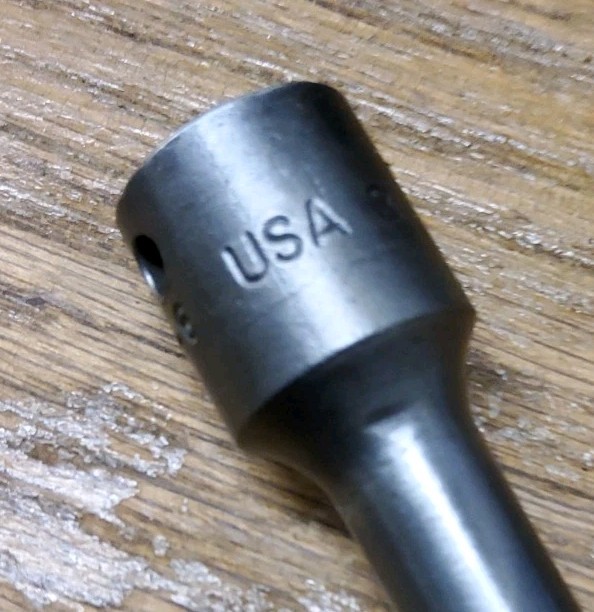 Vintage Snap-on PF6 3/8” 6″ Drive Socket Extension USA Tools Woodworking