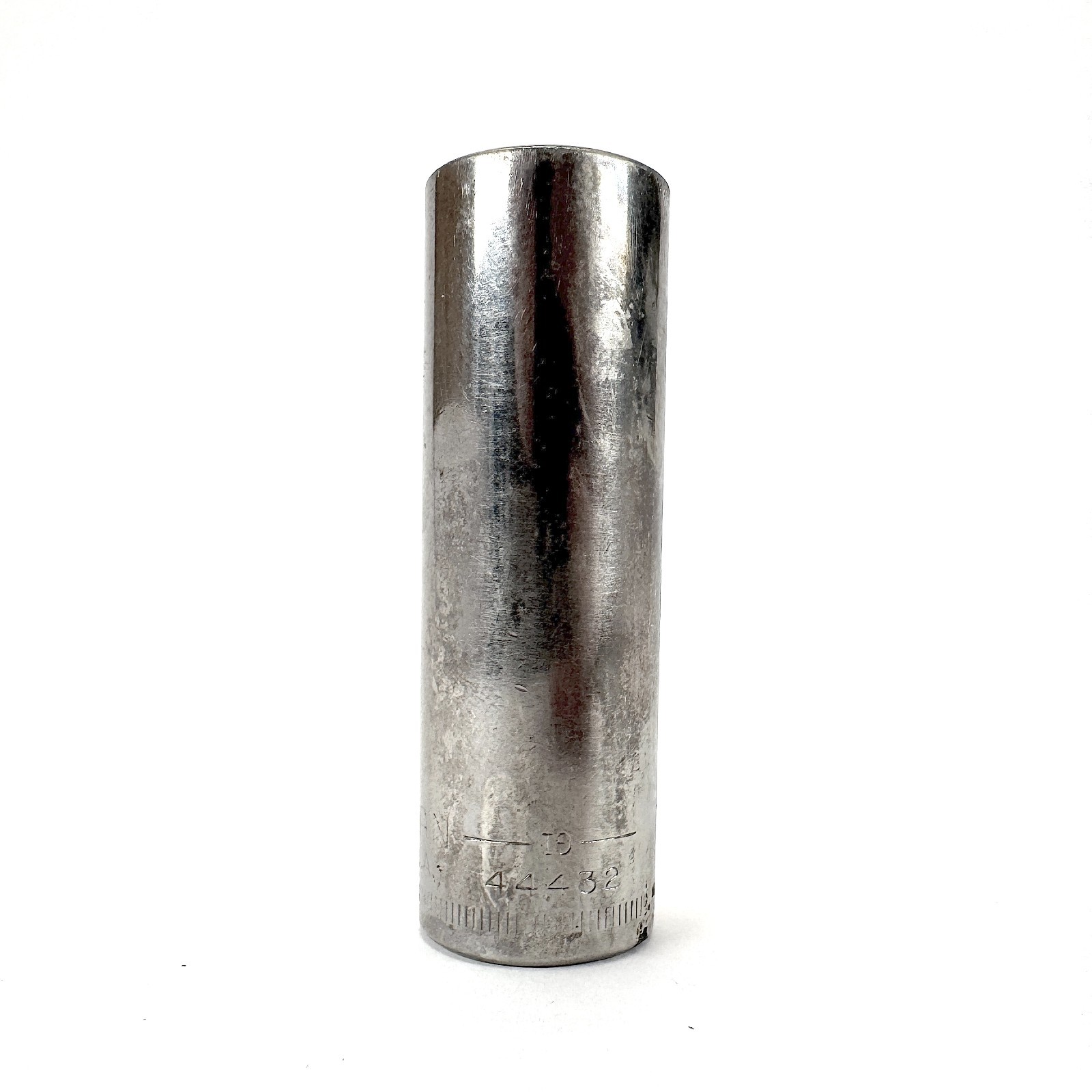 Craftsman USA 15mm 3/8″ Drive 6-Point Deep Socket Inverted G1 44432 Vintage