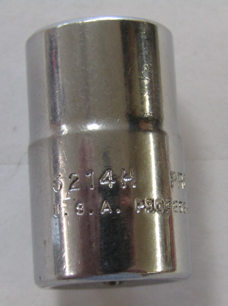 PROTO Professional 3/8, 7/16, 1/2, 9/16, 5/8, 3/4″ SOCKET 3/8″ dr 5224H 5212H