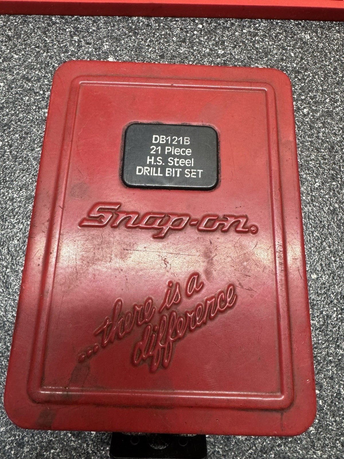 Snap-on™ DB121B High Speed Steel H.S.S. Drill Bit SET Jobber Length 21-pc