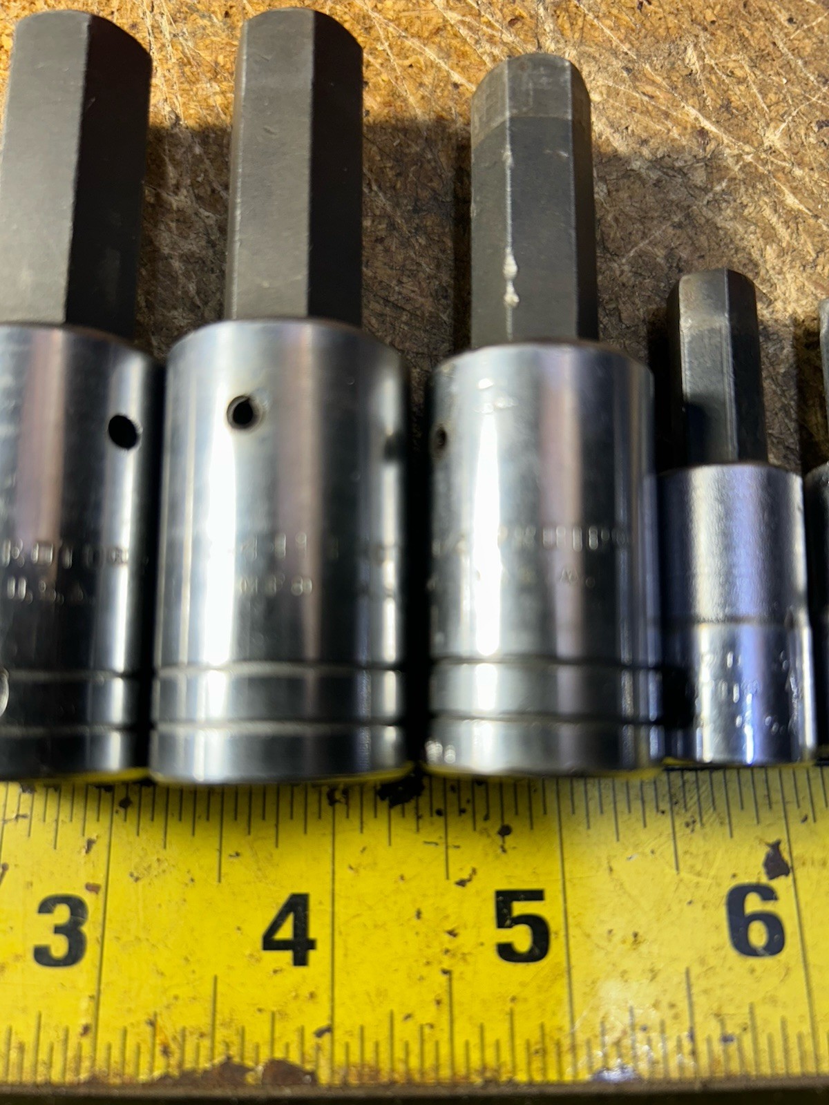 Proto Professional 3/8″ & 1/2″ Dr Hex Bit 9pc Socket Set(1/8″-5/8″) W/ Metal Box
