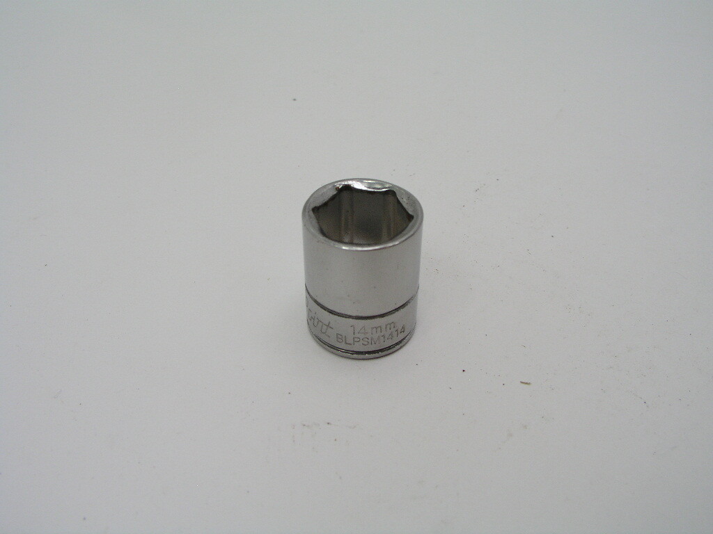 14mm 1/4″ Drive 6pt Socket, Blue Point BLPSM1414