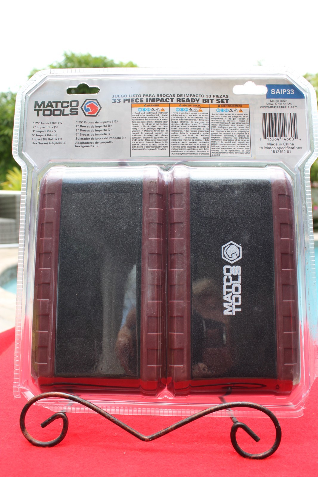 Matco Tools 33 Piece Impact Driver Bit Set SAIP33