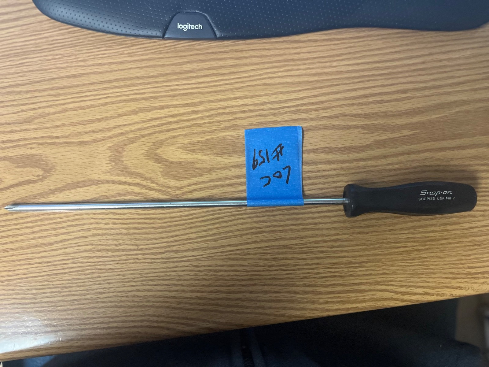 SNAP ON SDDP122 – NO2 PHILLIPS SCREWDRIVER WITH HARD BLACK HANDLE – LOC#159