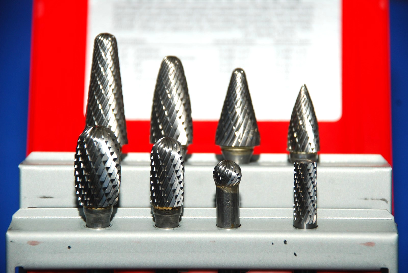 Snap-On Tools NEW Ships for FREE 8 Pc Carbide Burr Set for Die Grinder VWB800D