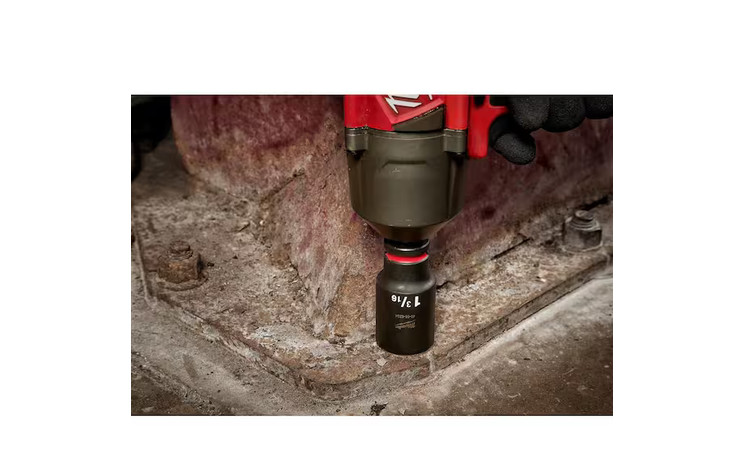 Milwaukee SHOCKWAVE Impact Duty 3/4 Drive 1-3/4″ Deep 6 Pt Socket 49-66-6351