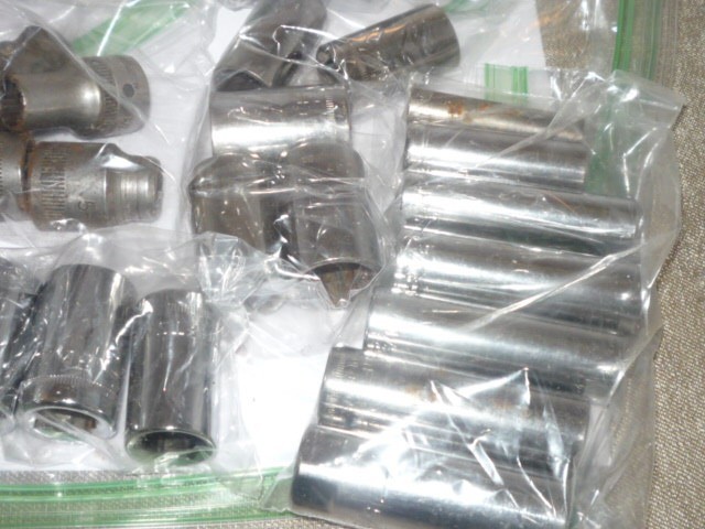 10 pound lot of sockets, Craftsman and other brands, nice mix, standard & Metric