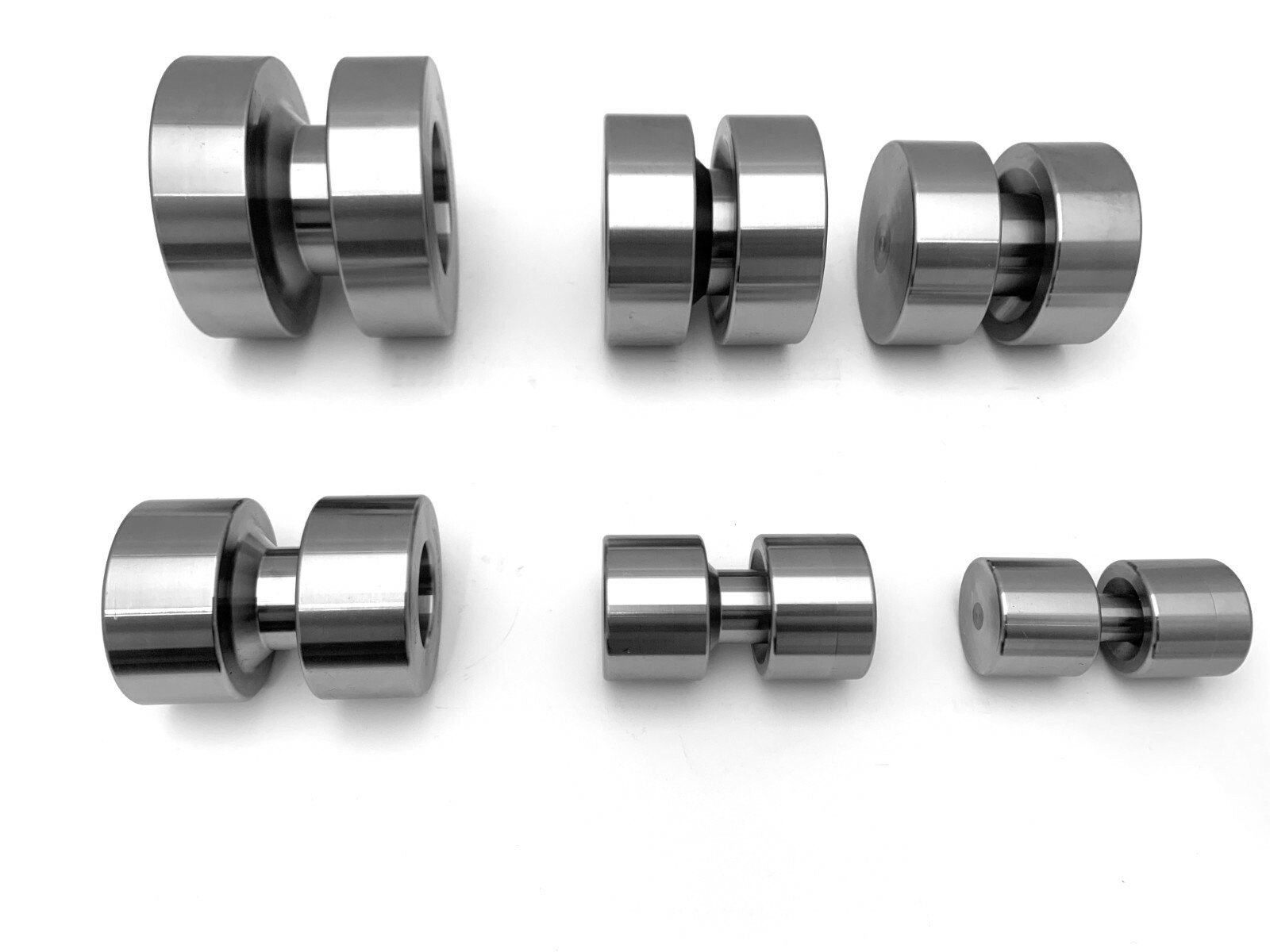 Dimple Dies Set 6 PC HD Tool Steel 1/2″ 3/4″ 1″ 1 1/4″ 1 1/2″ 1 3/4″ Best Sizes