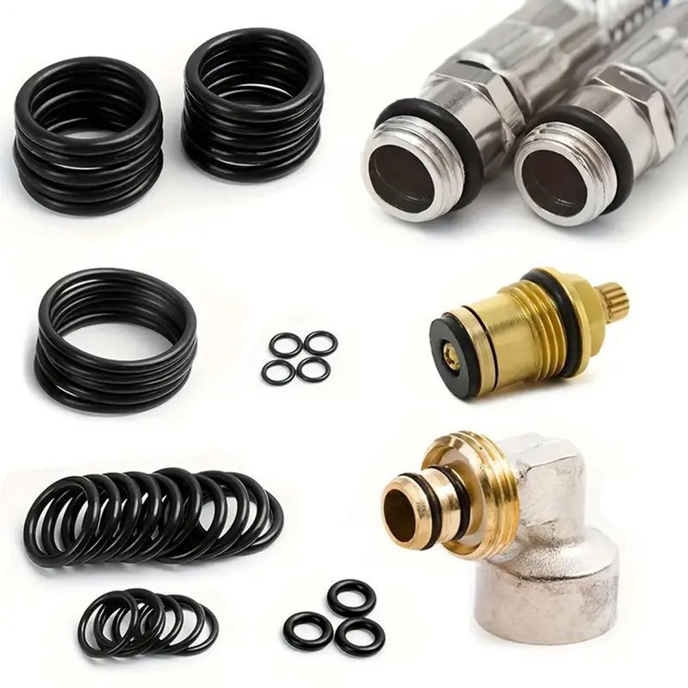 Rubber O Rings Kit 1200pcs with Multiple Sizes for Plumbing and Auto Repair