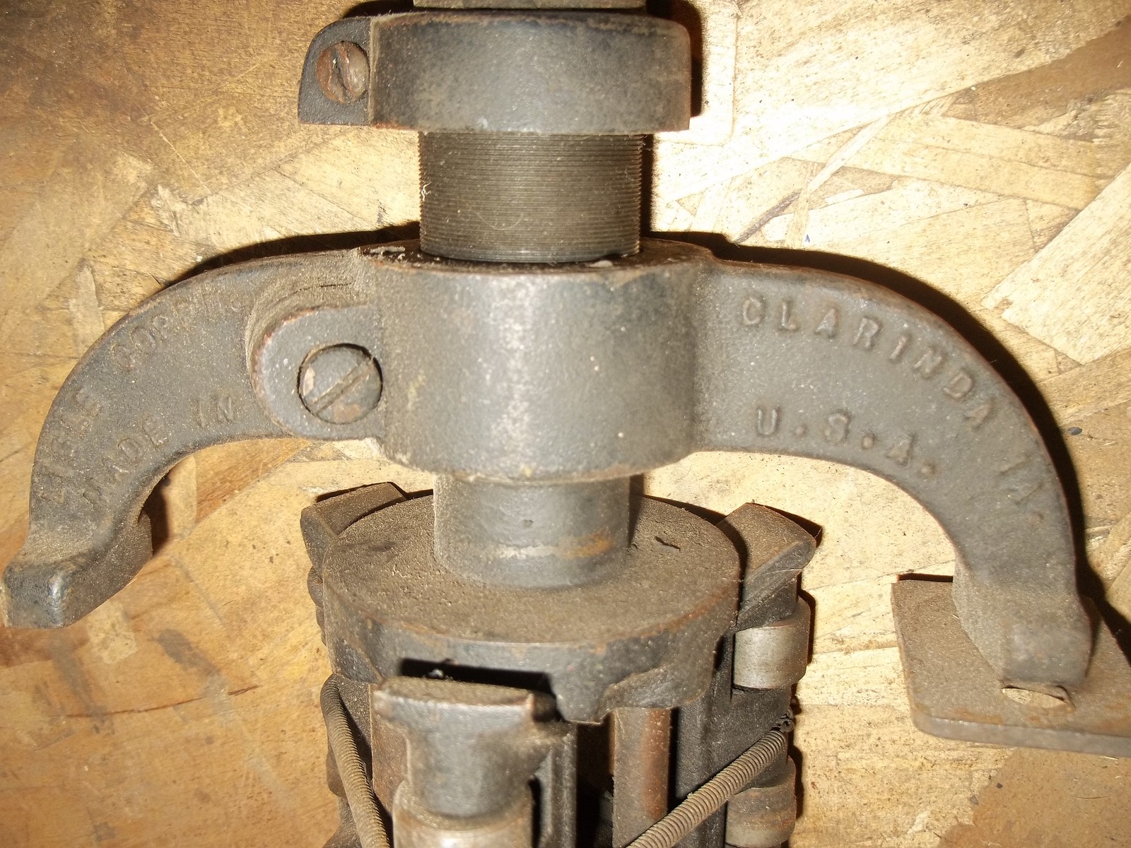 VINTAGE LISLE RIDGE REAMER PISTON REMOVER CLARINDA IA ENGINE MOTOR BORE CYLINDER