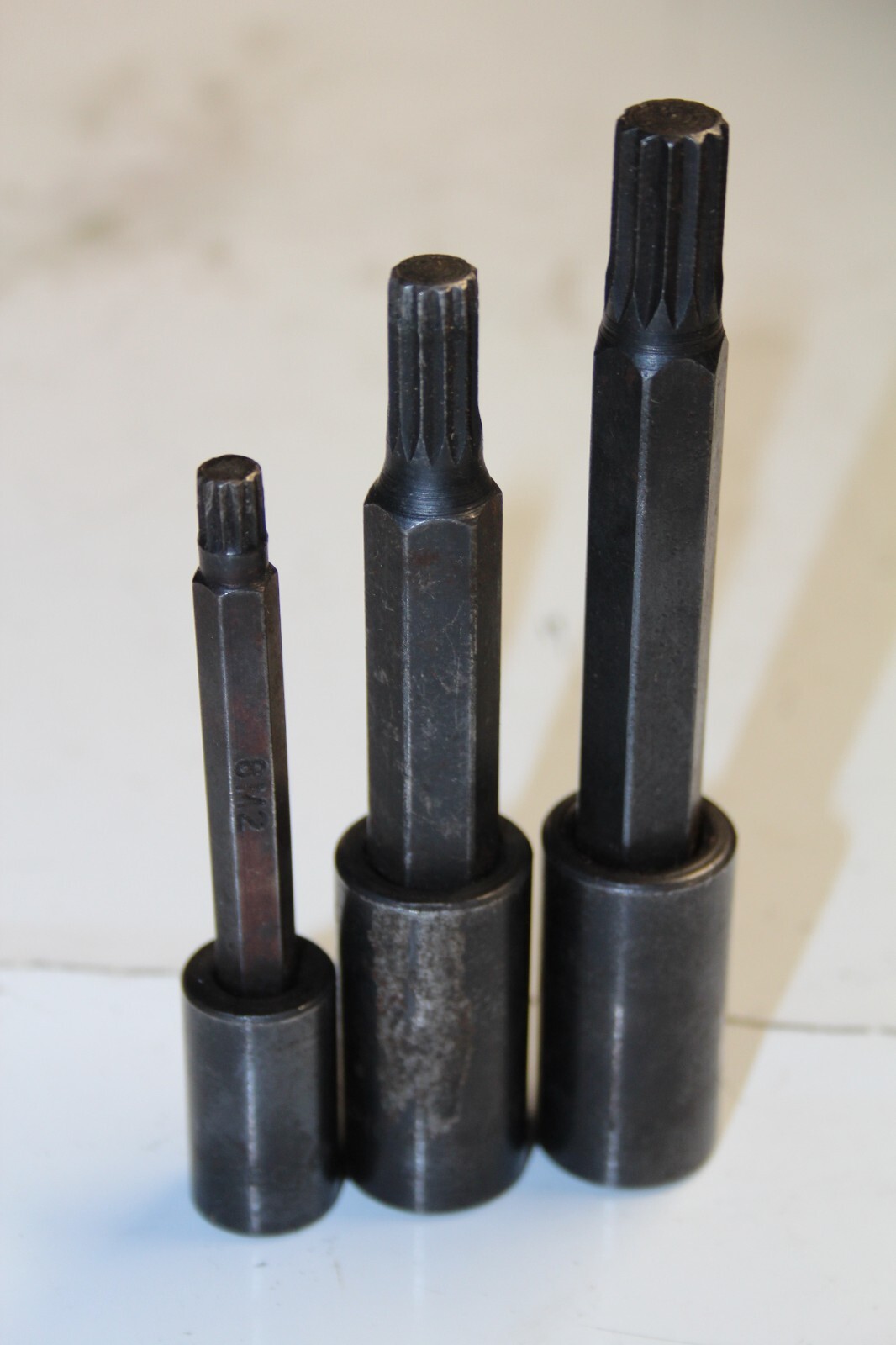 MATCO TOOLS 1/2″ 3/8″ DRIVE METRIC LONG TRIPLE SQUARE BIT SOCKET SET 3pcs USA