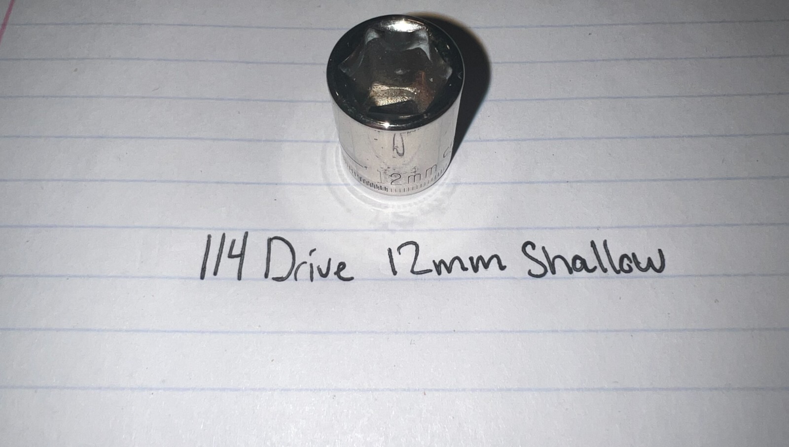 Craftsman USA 1/4″ Dr – SAE and Metric Shallow Socket 6 and 12 Point Pick Sizes!