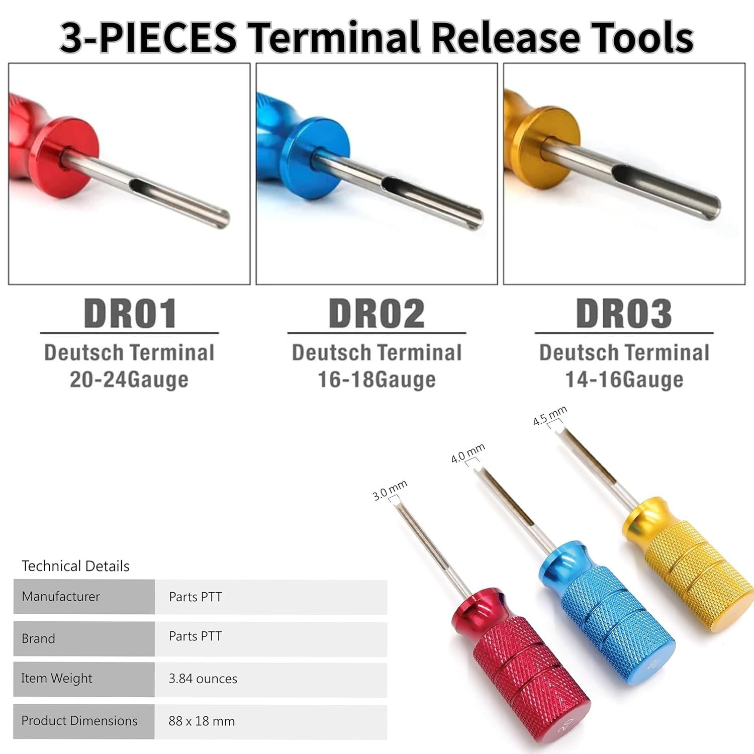 Stainless Steel Connector Removal Tool Set for Mechanics – 9001