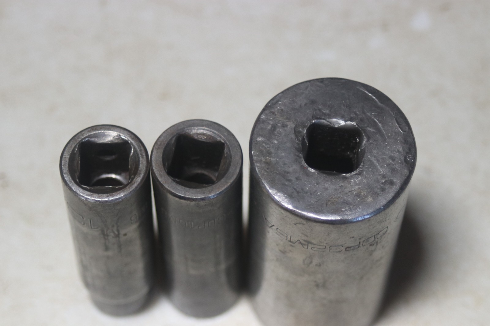 Matco Tools Metric 1/2 Inch Drive Deep Impact Socket Lot 13mm 16mm 32mm