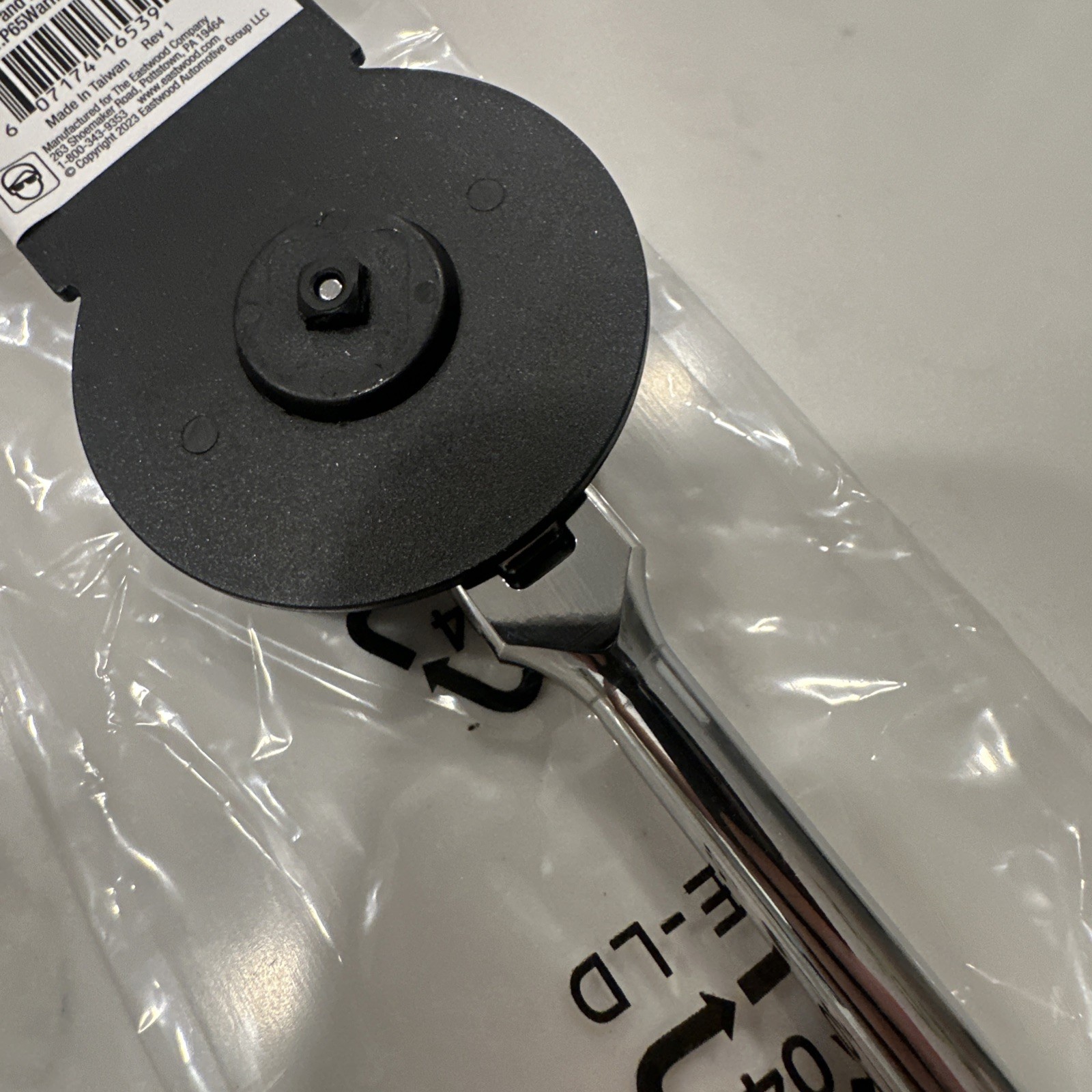 NEW Eastwood 1/4″ Drive 12″ Long Swivel Flex Head Ratchet Soft Grip Handle