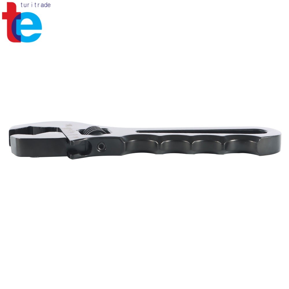 Black Adjustable Wrench Aluminum Tool Spanner For Hose End Fitting 3AN-16AN
