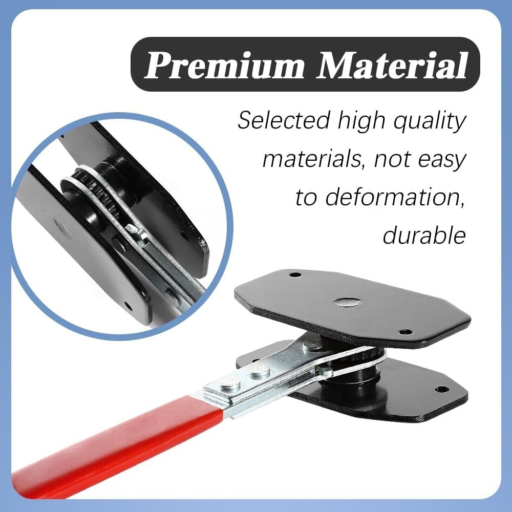 360° Ratchet Brake Piston Wrench Portable Spreader Caliper Pad Install Tool Red