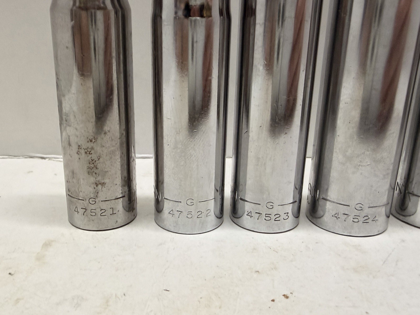 Craftsman USA 7 Piece EXTRA DEEP 12 Point Socket Set SAE 1/2″ – 7/8″ 1/2″ Drive