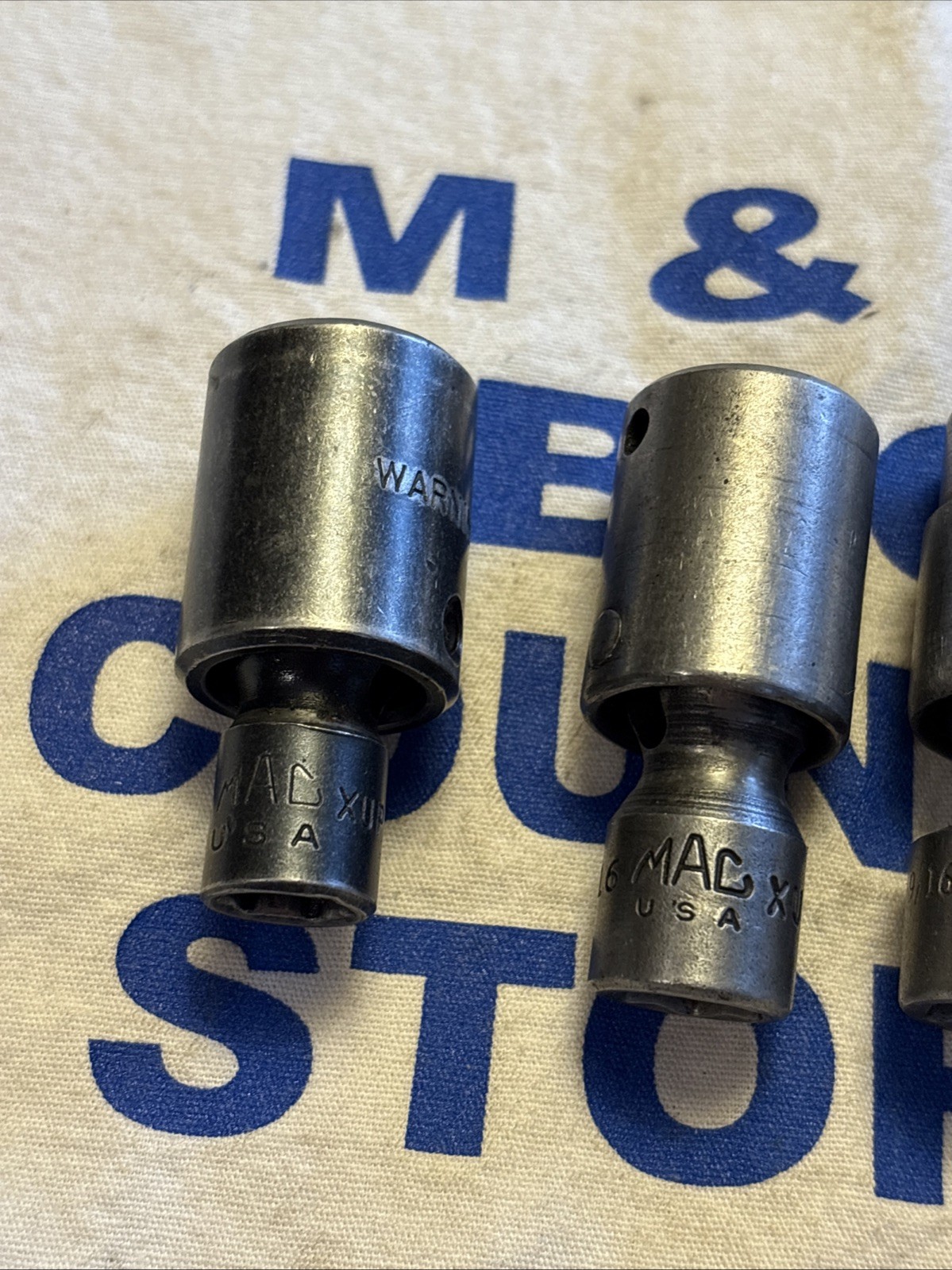 Mac Tools USA 3/8″ Drive 5pc 3/8″-3/4″ SAE Impact Swivel Universal Socket Set